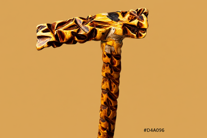 Gray 46 Handle 4 - Honey Amber Background